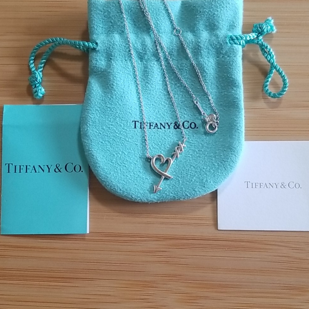 Tiffany & Co. Heart & Arrow Necklace